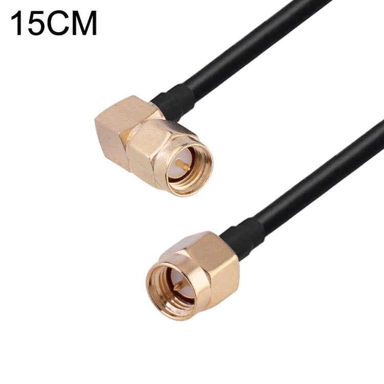 RG174 RF Coaxial Adapter Cable, Length: 15cm, 15cm RP-SMA Male to RP-SMA Female, 15cm RP-SMA Male to RP-SMA Male, 15cm RP-SMA Male to SMA Female, 15cm RP-SMA Male to SMA Male, 15cm SMA Male to SMA Female, 15cm SMA Male to RP-SMA Female...