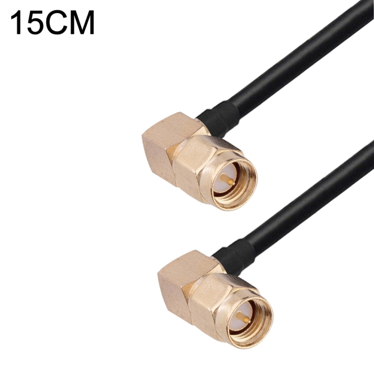 RG174 RF Coaxial Adapter Cable, Length: 15cm, 15cm RP-SMA Male to RP-SMA Female, 15cm RP-SMA Male to RP-SMA Male, 15cm RP-SMA Male to SMA Female, 15cm RP-SMA Male to SMA Male, 15cm SMA Male to SMA Female, 15cm SMA Male to RP-SMA Female...
