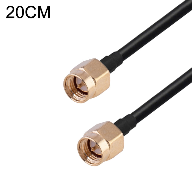 RG174 RF Coaxial Adapter Cable, Length: 20cm, 20cm RP-SMA Male to RP-SMA Female, 20cm RP-SMA Male to RP-SMA Male, 20cm RP-SMA Male to SMA Female, 20cm RP-SMA Male to SMA Male, 20cm SMA Male to SMA Female, 20cm SMA Male to RP-SMA Female...
