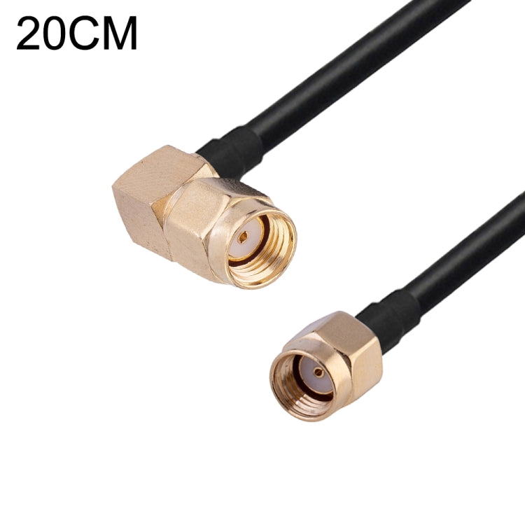 RG174 RF Coaxial Adapter Cable, Length: 20cm, 20cm RP-SMA Male to RP-SMA Female, 20cm RP-SMA Male to RP-SMA Male, 20cm RP-SMA Male to SMA Female, 20cm RP-SMA Male to SMA Male, 20cm SMA Male to SMA Female, 20cm SMA Male to RP-SMA Female...