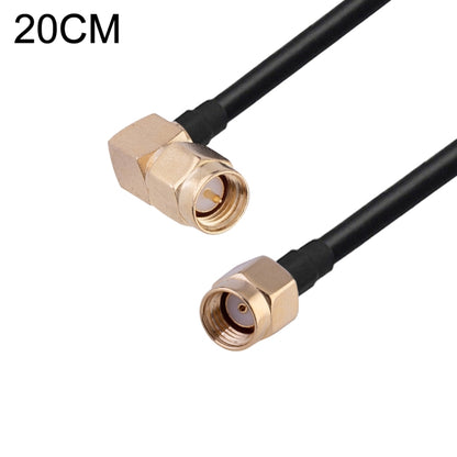 RG174 RF Coaxial Adapter Cable, Length: 20cm, 20cm RP-SMA Male to RP-SMA Female, 20cm RP-SMA Male to RP-SMA Male, 20cm RP-SMA Male to SMA Female, 20cm RP-SMA Male to SMA Male, 20cm SMA Male to SMA Female, 20cm SMA Male to RP-SMA Female...