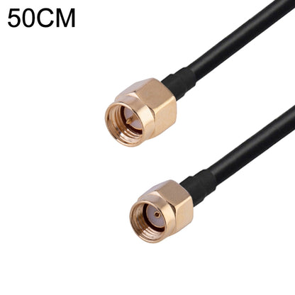 RG174 RF Coaxial Adapter Cable, Length: 50cm, 50cm RP-SMA Male to RP-SMA Female, 50cm RP-SMA Male to RP-SMA Male, 50cm RP-SMA Male to SMA Female, 50cm RP-SMA Male to SMA Male, 50cm SMA Male to SMA Female, 50cm SMA Male to RP-SMA Female...