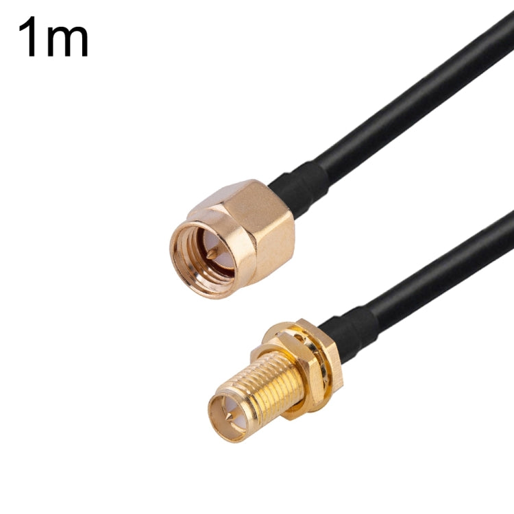 RG174 RF Coaxial Adapter Cable, Length: 1m, 1m RP-SMA Male to RP-SMA Female, 1m RP-SMA Male to RP-SMA Male, 1m RP-SMA Male to SMA Female, 1m RP-SMA Male to SMA Male, 1m SMA Male to SMA Female, 1m SMA Male to RP-SMA Female, 1m SMA Male to SMA Male...