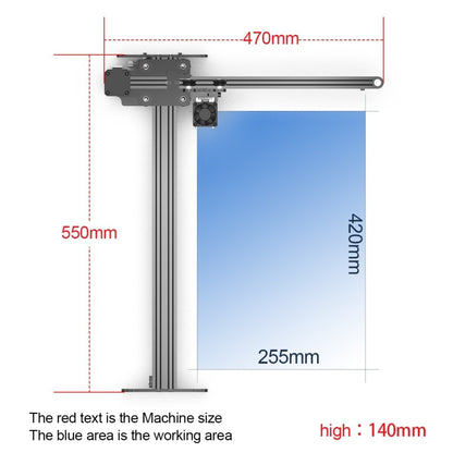 NEJE MASTER 3 Plus Laser Engraver with A40640 Laser Module, MASTER 3 Plus with A40640 (EU Plug), MASTER 3 Plus with A40640 (US Plug)