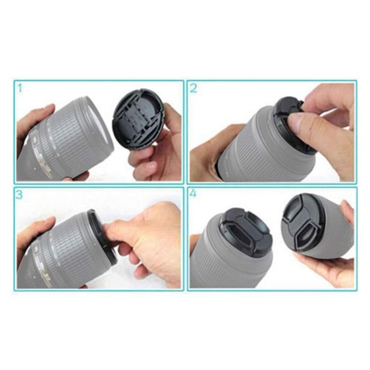 86mm Center Pinch Camera Lens Cap for Canon, 86mm