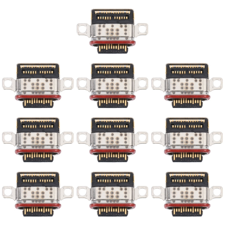 10 PCS Charging Port Connector, For Huawei Nova 7 5G/Honor 30, For Huawei Nova 8 Pro 5G/Honor V40 5G, For Xiaomi Pad 5/Pad 5 Pro/Redmi Note 11E Pro, For Xiaomi Redmi 10C/Redmi 10 India/Redmi Note 11E/Redmi Note 11S
