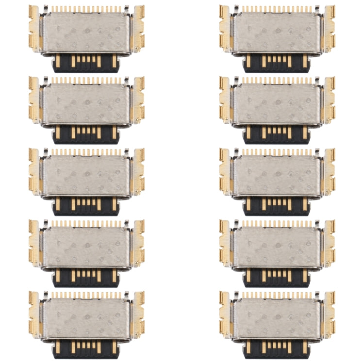 10 PCS Charging Port Connector, For Huawei Nova 7 5G/Honor 30, For Huawei Nova 8 Pro 5G/Honor V40 5G, For Xiaomi Pad 5/Pad 5 Pro/Redmi Note 11E Pro, For Xiaomi Redmi 10C/Redmi 10 India/Redmi Note 11E/Redmi Note 11S