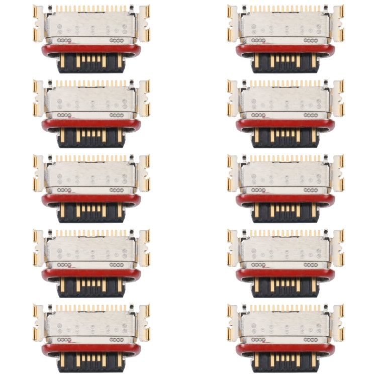 10 PCS Charging Port Connector, For Huawei Nova 7 5G/Honor 30, For Huawei Nova 8 Pro 5G/Honor V40 5G, For Xiaomi Pad 5/Pad 5 Pro/Redmi Note 11E Pro, For Xiaomi Redmi 10C/Redmi 10 India/Redmi Note 11E/Redmi Note 11S