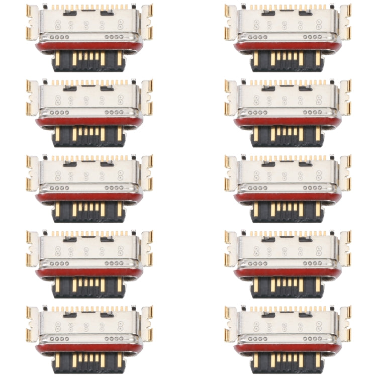 10 PCS Charging Port Connector, For Huawei Nova 7 5G/Honor 30, For Huawei Nova 8 Pro 5G/Honor V40 5G, For Xiaomi Pad 5/Pad 5 Pro/Redmi Note 11E Pro, For Xiaomi Redmi 10C/Redmi 10 India/Redmi Note 11E/Redmi Note 11S