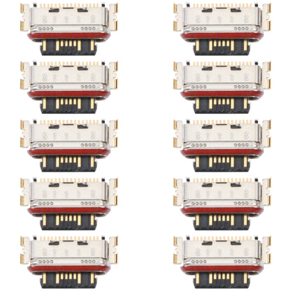 10 PCS Charging Port Connector, For Huawei Nova 7 5G/Honor 30, For Huawei Nova 8 Pro 5G/Honor V40 5G, For Xiaomi Pad 5/Pad 5 Pro/Redmi Note 11E Pro, For Xiaomi Redmi 10C/Redmi 10 India/Redmi Note 11E/Redmi Note 11S