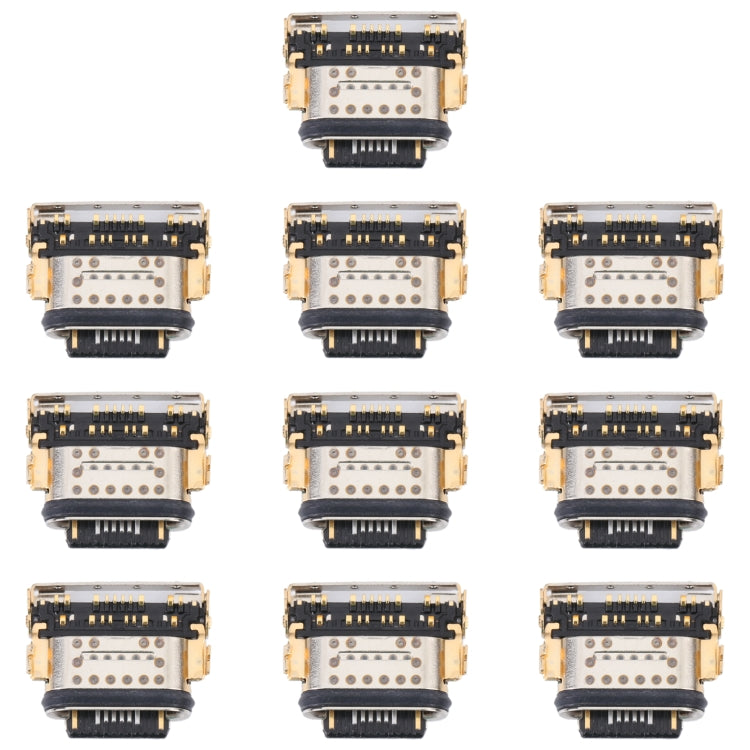 10 PCS Charging Port Connector, For Huawei Nova 7 5G/Honor 30, For Huawei Nova 8 Pro 5G/Honor V40 5G, For Xiaomi Pad 5/Pad 5 Pro/Redmi Note 11E Pro, For Xiaomi Redmi 10C/Redmi 10 India/Redmi Note 11E/Redmi Note 11S