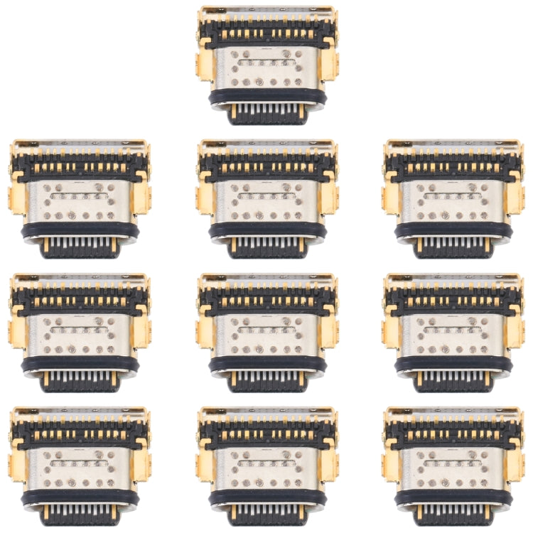 10 PCS Charging Port Connector, For Huawei Nova 7 5G/Honor 30, For Huawei Nova 8 Pro 5G/Honor V40 5G, For Xiaomi Pad 5/Pad 5 Pro/Redmi Note 11E Pro, For Xiaomi Redmi 10C/Redmi 10 India/Redmi Note 11E/Redmi Note 11S