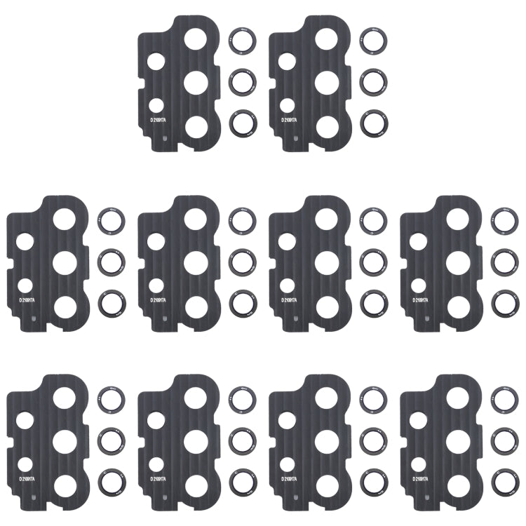 10 PCS Camera Lens Cover, For Samsung Galaxy M13, For Samsung Galaxy A13, For Samsung Galaxy A73 5G, For Samsung Galaxy A53 5G, For Samsung Galaxy A33 5G, For Samsung Galaxy A23, For Samsung Galaxy S22 Ultra 5G, For Samsung Galaxy S22+ 5G...