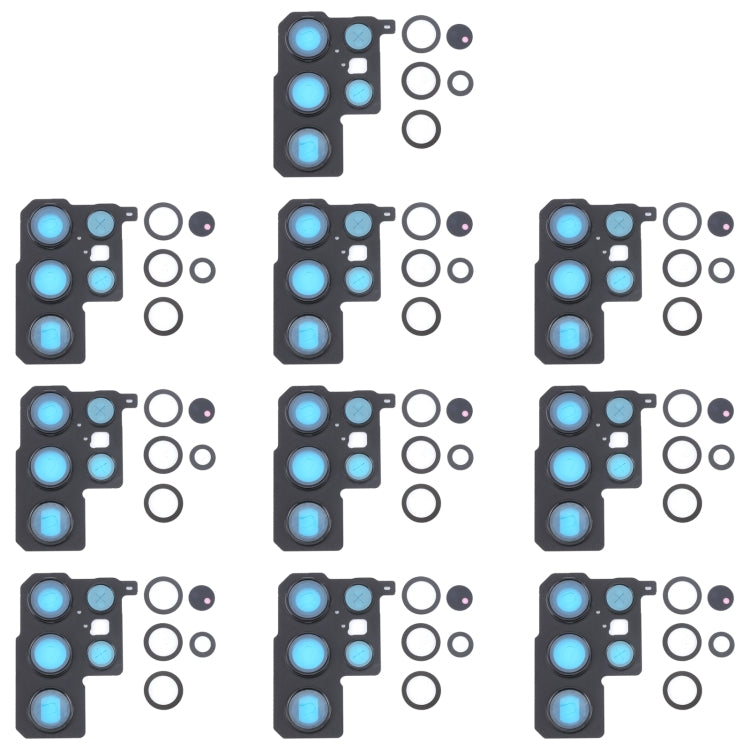 10 PCS Camera Lens Cover, For Samsung Galaxy M13, For Samsung Galaxy A13, For Samsung Galaxy A73 5G, For Samsung Galaxy A53 5G, For Samsung Galaxy A33 5G, For Samsung Galaxy A23, For Samsung Galaxy S22 Ultra 5G, For Samsung Galaxy S22+ 5G...