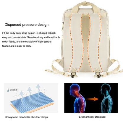 CADeN Multifunctional Photography Shoulders Digital Bag Portable Camera Backpack, 28.5 x 14 x 42cm