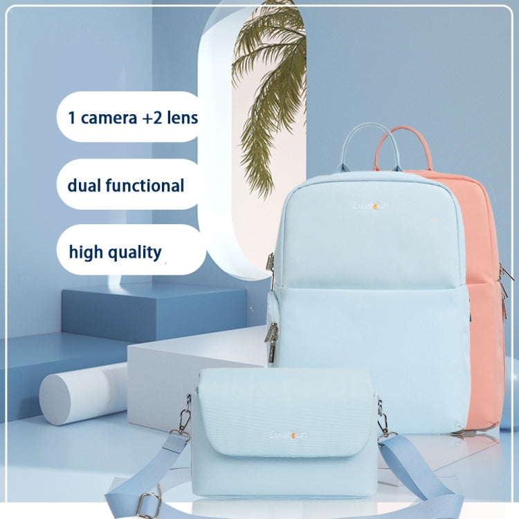 Cwatcun D75 Camera Backpacks Large Shockproof Cameras Lens Bags, 37 x 30 x 17cm