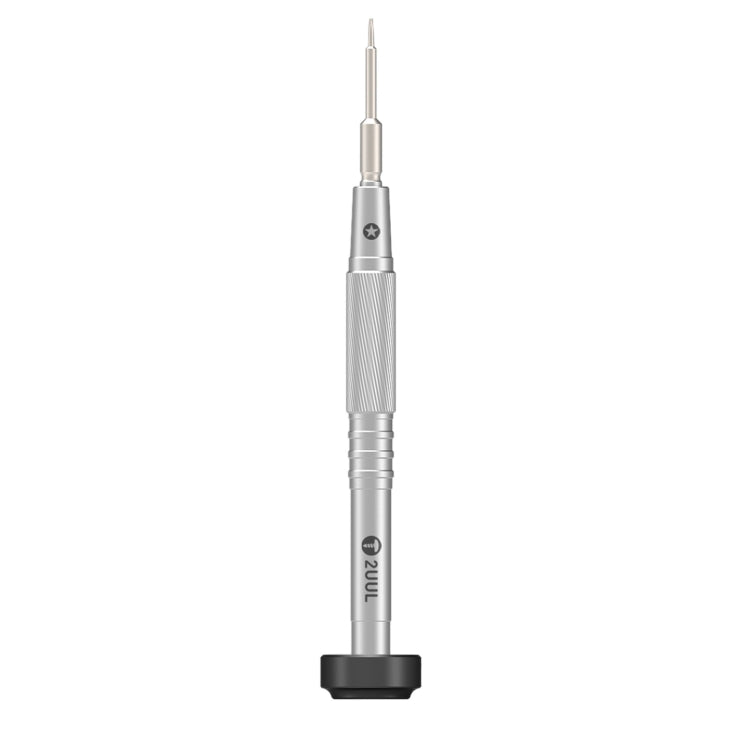 2UUL Colorful Flyshaft Screwdriver, Pentalobe 0.8mm, Corss 1.2/1.5, Convex Cross 2.5mm, Tri-point 0.6mm, Torx T2