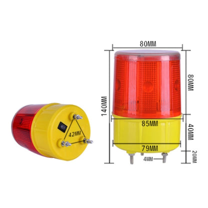 Night Solar Safety Warning Flash Light, 01 Screw Fixed (White), 02 Sleeve (White), 03 Slim Sticks Tied or Inserted (White), 04 Magnet (White), 05 Thick Sticks Tied or Inserted (White), 01 Screw Fixed (Yellow), 02 Sleeve (Yellow)