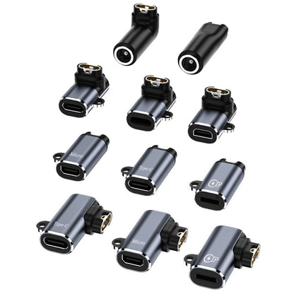 For Garmin Watch Charging Adapter, DC5.5 x 2.1 Straight, DC5.5 x 2.1 90 Elbow, 8 Pin 90 Elbow, Type-C 90 Elbow, Type-C Straight, Type-C Side Elbow, Micro USB Side Elbow, Micro USB Straight, 8 Pin Straight, 8 Pin Side Elbow, Micro USB 90 Elbow