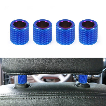4 in 1 Car Seat Headrest Collars Rings Decor