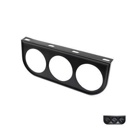 Car 52mm 3 Holes Iron Dash Gauge Meter Pod Mount Holder