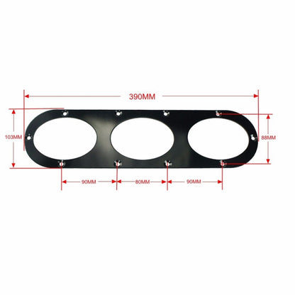 2 in 1 Universal Car Rear Bumper Air Diversion Diffuser Panel, Air Diversion Diffuser Panel