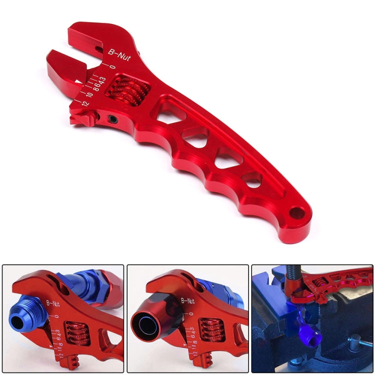 Car AN3-AN12 Adjustable Aluminum Wrench Hose Fitting Tool
