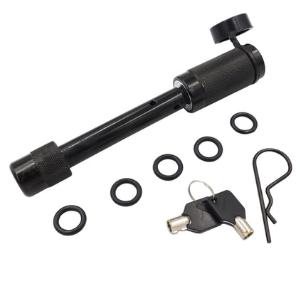5/8 inch Tow Hitch Ball Bar Trailer Coupler Lock Pin Heavy Duty with 2 inch Muffler Pad, with 2 inch Muffler Pad