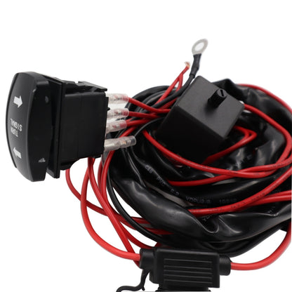 For UTV / ATU Car Turn Signal Light Toggle Switch Turn Signal Kit, Vertical Turn Switch, Horizontal Turn Switch, Vertical Green Turn Switch