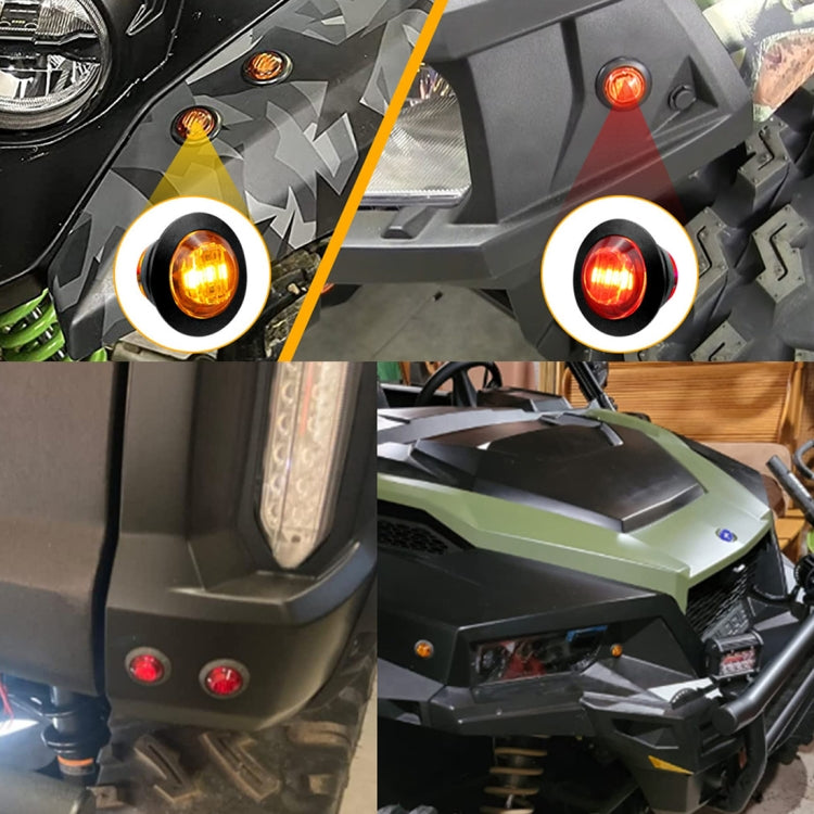 For UTV / ATU Car Turn Signal Light Toggle Switch Turn Signal Kit, Vertical Turn Switch, Horizontal Turn Switch, Vertical Green Turn Switch