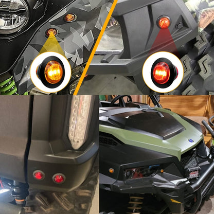 For UTV / ATU Car Turn Signal Light Toggle Switch Turn Signal Kit, Vertical Turn Switch, Horizontal Turn Switch, Vertical Green Turn Switch