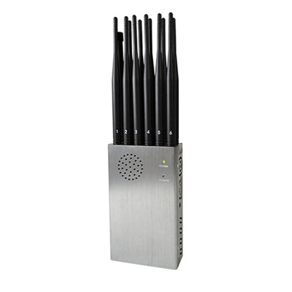 JAX-121A-12A 2G/3G/4G/5.8G/WIFI/GPS/LOJACK Mobile Signal Jammer with Remote Control, JAX-121A-12A