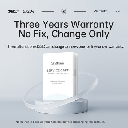 ORICO USB Solid State Flash Drive, Read: 520MB/s, Write: 450MB/s, 128GB USB-A, 256GB USB-A, 512GB USB-A, 1TB USB-A, 128GB Type-C, 256GB Type-C, 512GB Type-C, 1TB Type-C