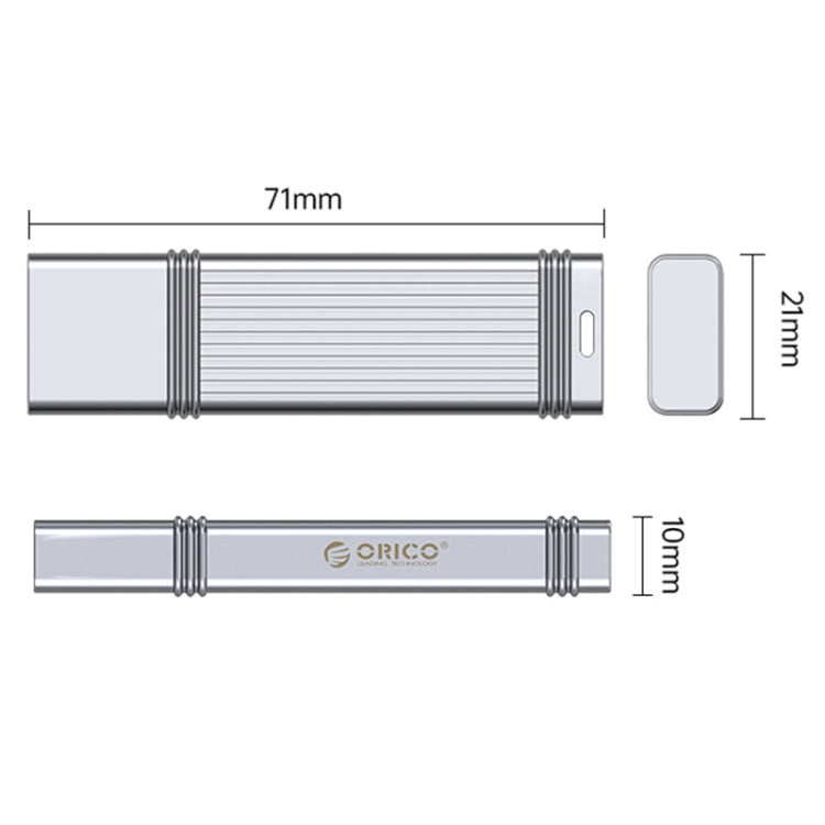 ORICO USB Solid State Flash Drive, Read: 520MB/s, Write: 450MB/s, 128GB USB-A, 256GB USB-A, 512GB USB-A, 1TB USB-A, 128GB Type-C, 256GB Type-C, 512GB Type-C, 1TB Type-C