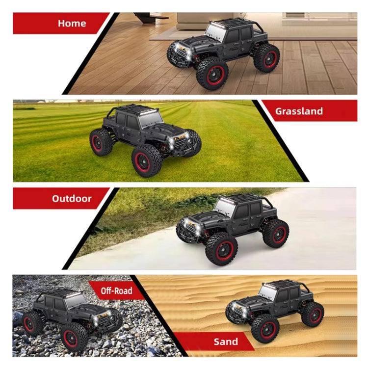 JJR/C 16103A 2.4G Wrangler Electric RC 4WD Off-road Vehicle, 16103A / Black