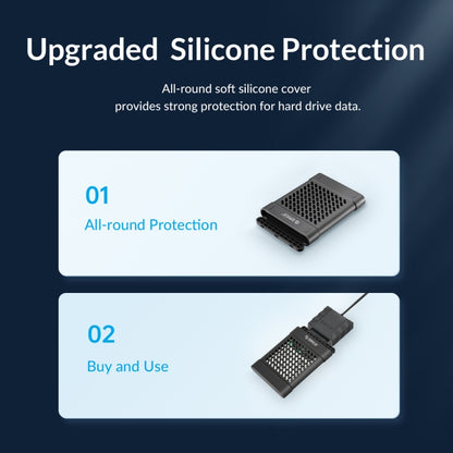 ORICO UTS1 Type-C / USB-C USB 3.0 2.5-inch SATA HDD Adapter with Silicone Case, 0.3m, 0.5m, 1m