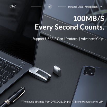 ORICO USB Flash Drive, Read: 260MB/s, Write: 70MB/s, 32GB USB-A, 32GB Type-C, 64GB USB-A, 64GB Type-C, 128GB USB-A, 256GB USB-A, 256GB Type-C