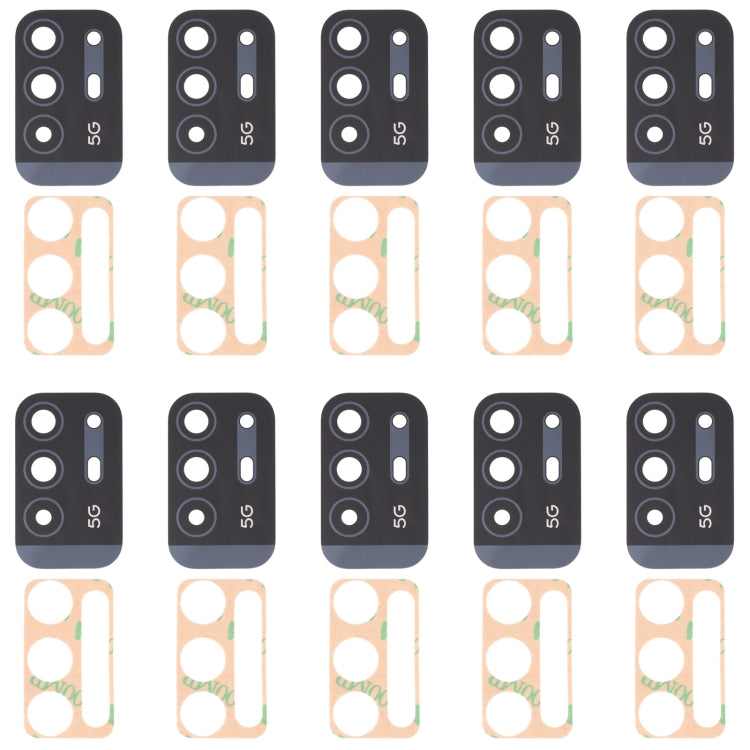 10 PCS Back Camera Lens, For Xiaomi Redmi Note 11SE, For Xiaomi Poco F4 GT, For Xiaomi Redmi K40S/Poco F4, For Xiaomi Redmi Note 11E/Redmi 10 5G/Redmi 11 Prime 5G, For Xiaomi Black Shark 4S/Black Shark 4S Pro, For OPPO Reno7 5G/Reno7 5G China          ...