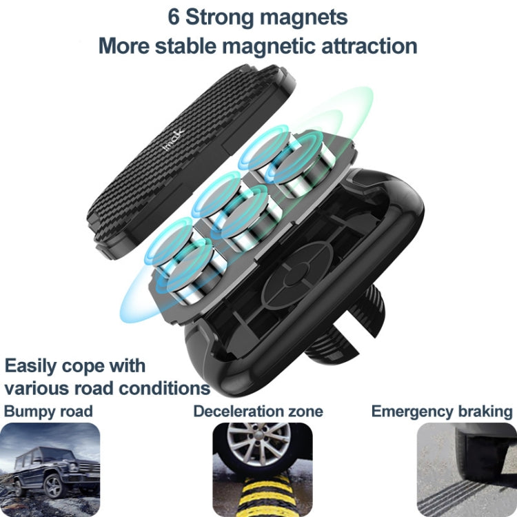 IMAK C5-F2 Dual Chip Air Outlet Magnetic Car Holder, C5-F2