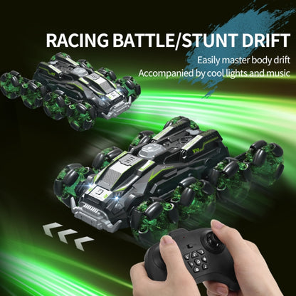 DM-558 Eight Wheel Stunt Drift Spray Remote Control Car, Single Control, Dual Control