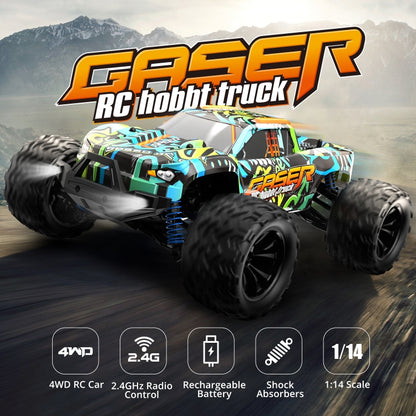 9000E 1:14 Full Scale Remote Control 4WD High Speed Car, 9000E(Graffiti Black), 9000E(Graffiti Blue)
