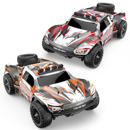 9201E 1:10 Full Scale Remote Control 4WD High Speed Car, 9201E(Red), 9201E(Orange)