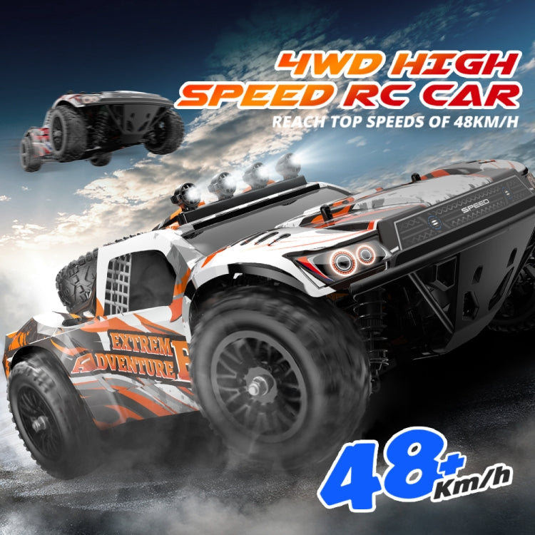 9201E 1:10 Full Scale Remote Control 4WD High Speed Car, 9201E(Red), 9201E(Orange)