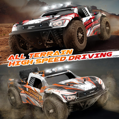 9201E 1:10 Full Scale Remote Control 4WD High Speed Car, 9201E(Red), 9201E(Orange)