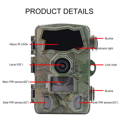H888WIFI  4K Resolution 2.4 inch TFT Screen WIFI Hunting Trail Camera, H888WIFI
