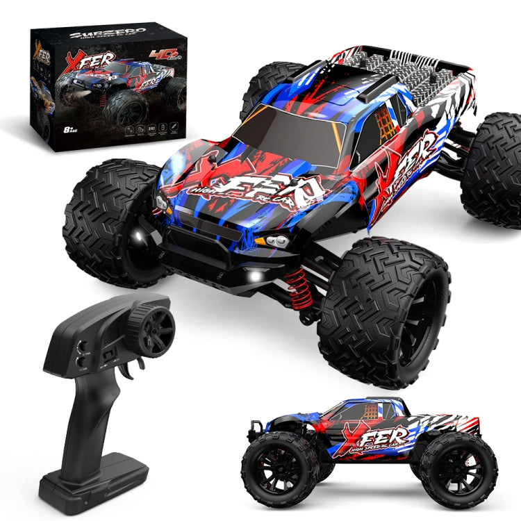 9501E 1:16 Full Scale Remote Control 4WD High Speed Car, 9501E(Red), 9501E(Orange)
