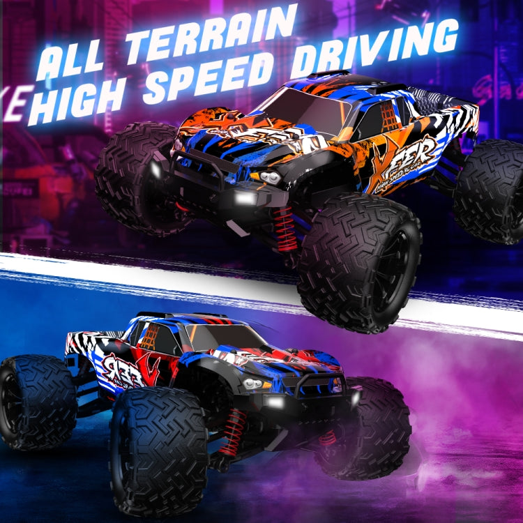 9501E 1:16 Full Scale Remote Control 4WD High Speed Car, 9501E(Red), 9501E(Orange)