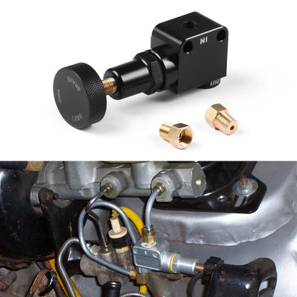 Car Brake Bias Proportioning Valve Pressure Regulator with 1/8-27 NPT Connectors, 1/8-27 NPT Connectors