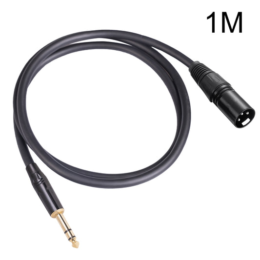 TC145BK19 6.35mm 1/4 inch TRS Male to XLR 3pin Male Audio Cable, 1m, 1.8m, 3m, 5m, 10m