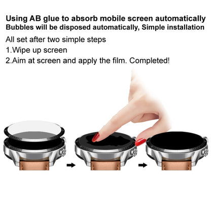 imak Plexiglass HD Watch Protective Film, For Google Pixel Watch